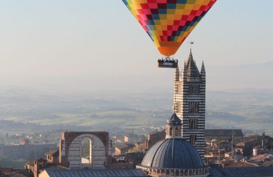 San Gimignano hot air balloon ride
