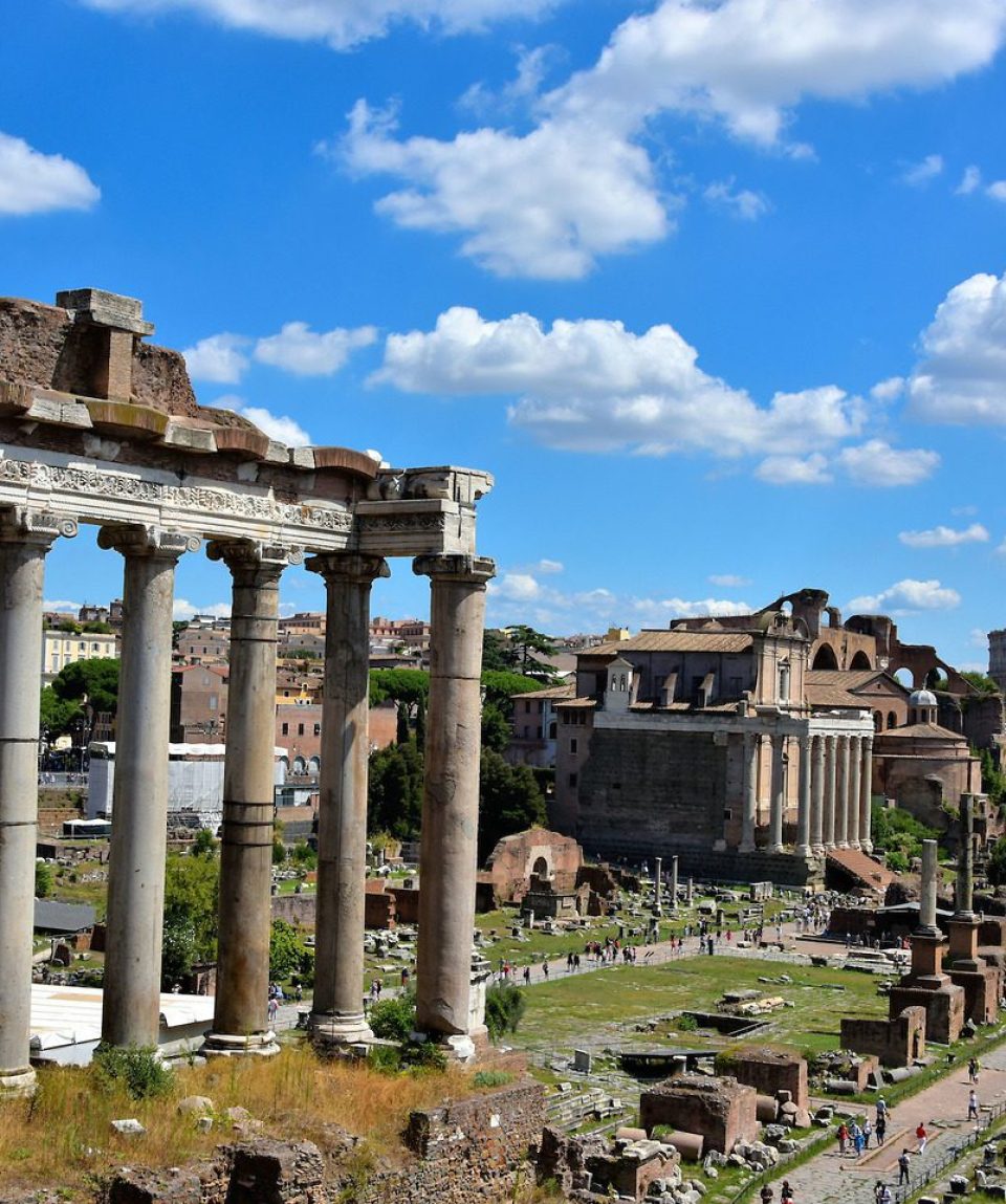 Italy Rome Capitolin Hill Roman Forums 10 day Italy Journey